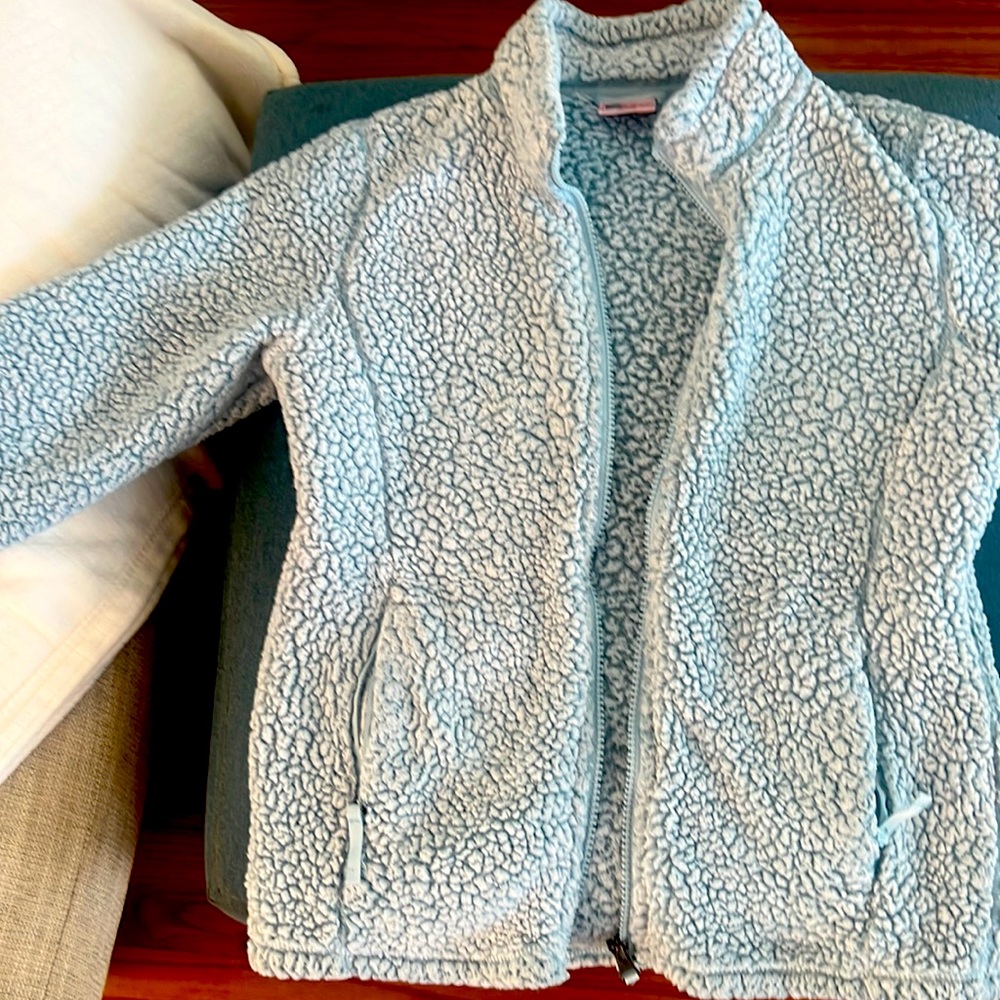 Kids Baby Blue fleece jacket